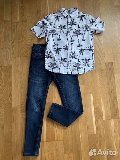 Вещи пакетом на рост 134/140