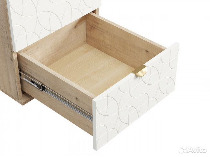 Тумба прикроватная Монблан-1 Lunge Milk