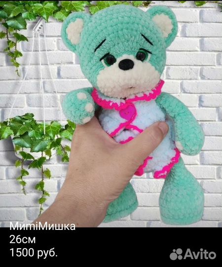 Вязаные игрушки ручной работы