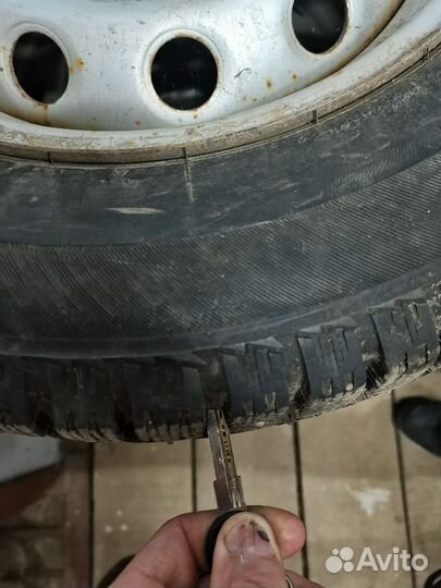 Колеса зимние шипованные