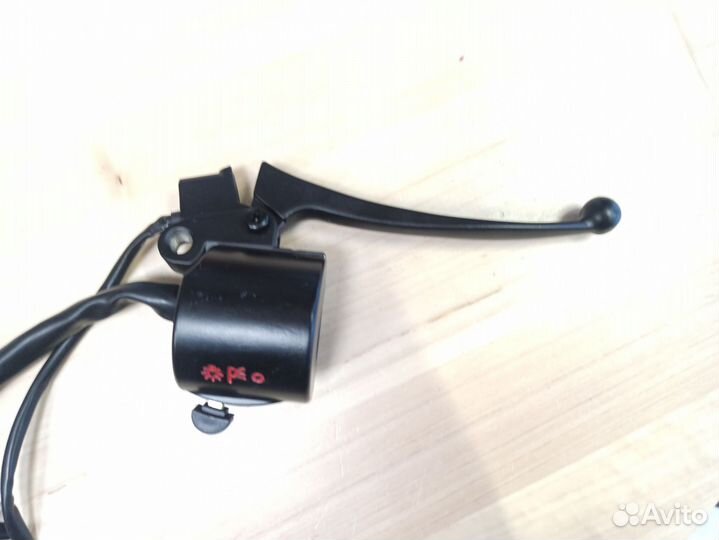 Блок переключения с рычагом на мопед