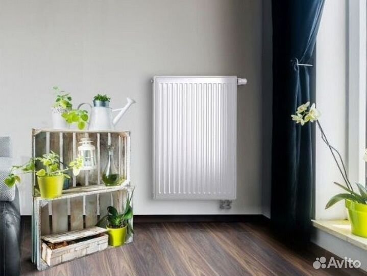Панельный радиатор royal thermo ventil compact