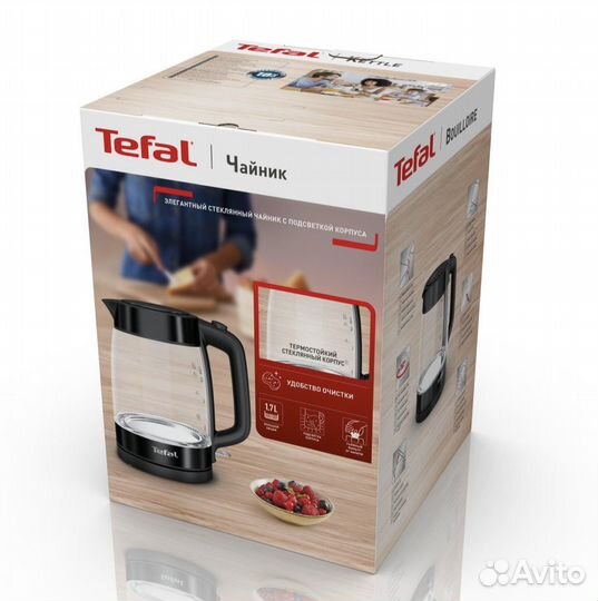 Чайник электрический новый Tefal
