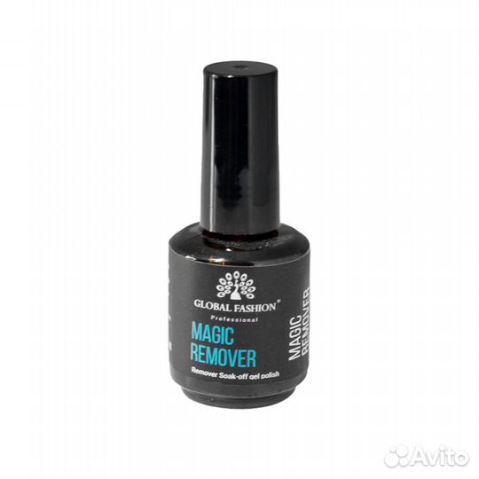 Жидкость для снятия гель лака 15 ml, Magic Remover