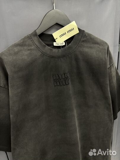 Футболка miu miu oversize (новинка)