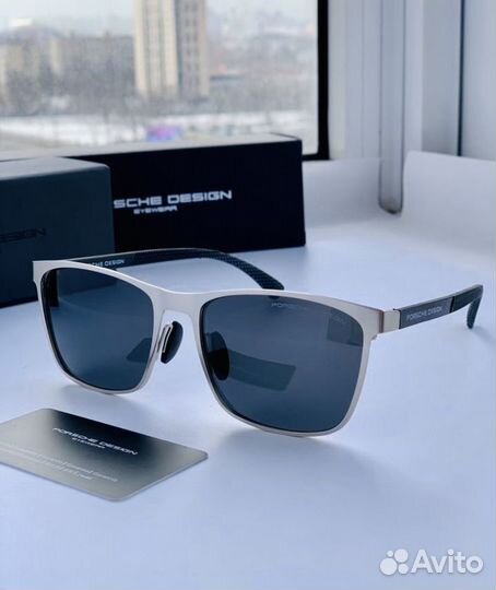 Очки porsche design металлические поляризационные