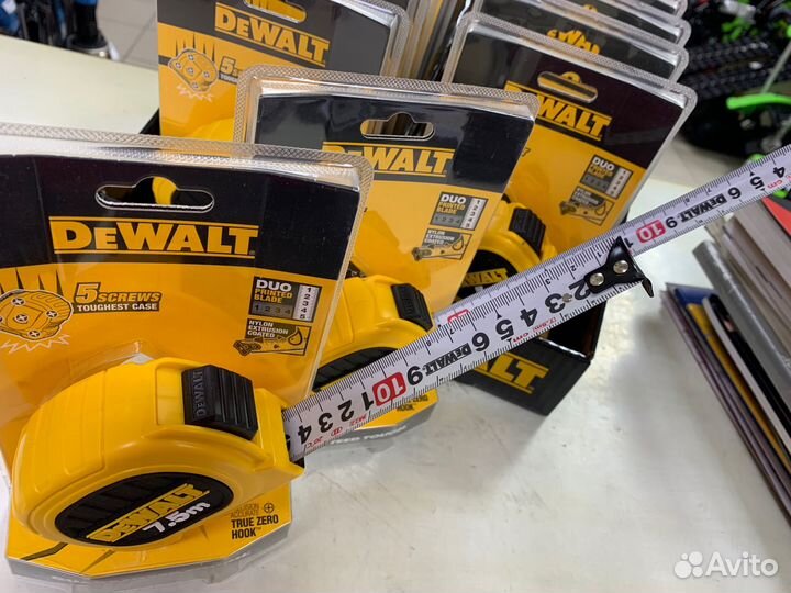 Рулетка dewalt 5м., 7.5м