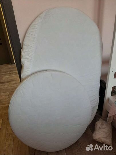 Матрас круглый овальный детский