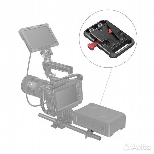 Адаптер крепления аккумулятора SmallRig 2987 Mini