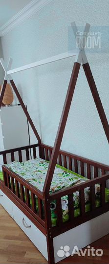 Кровать вигвам