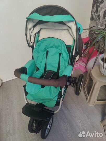 Прогулочная коляска зимняя бу