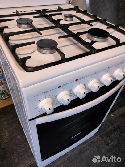Плита газовая с электрической духовкой