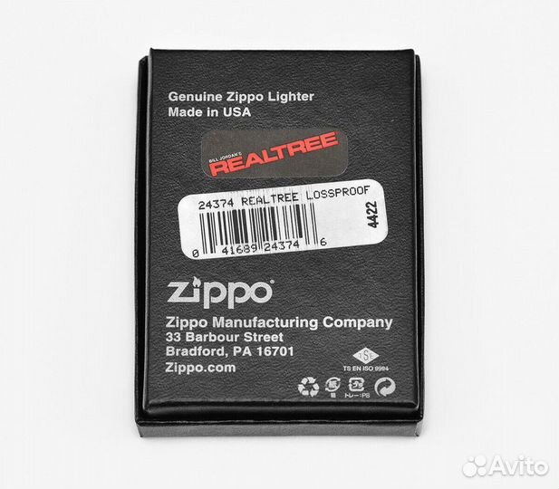 Зажигалка Zippo 24374 Realtree Lossproof Оригинал