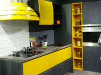 Кухня для маленькой квартиры Кухня желтая лофт