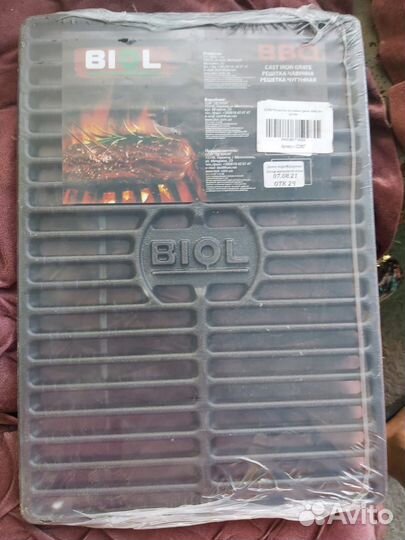 Продам новую чугунную решетку-гриль