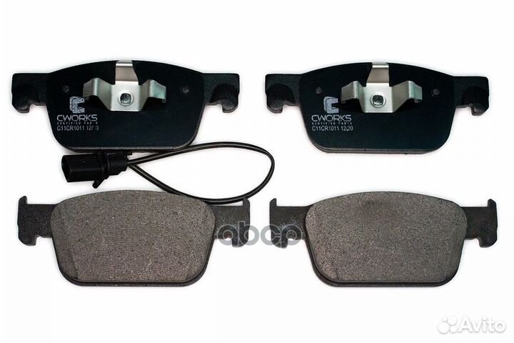 Тормозные колодки передние, Low Metallic C11CR1