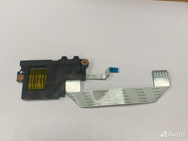 Плата расширения audio/cardreader ноутбука hp4530s