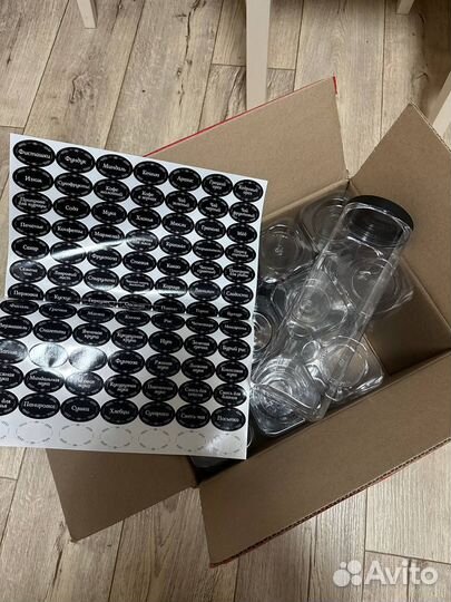 Контейнер для круп и хранение сыпучих продуктов 1