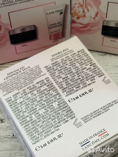 Lancome Набор уход глаза+лицо