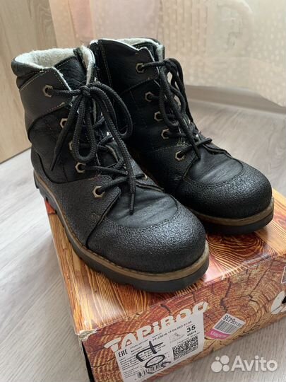 Tapiboo Ботинки демисезонные для девочки 35