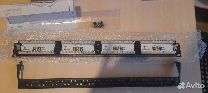 Eurolan 27B-U5-24BL 19, 24xRJ45, UTP, кат.5е