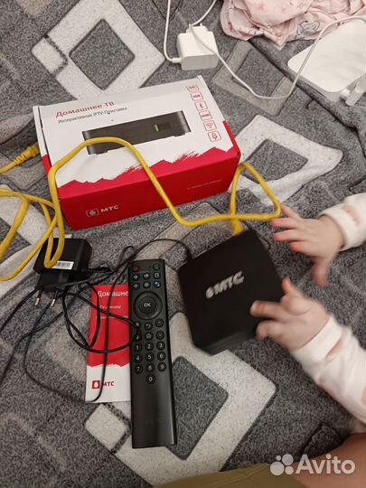Приставка iptv МТС с пультом