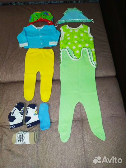 Пакет вещей на мальчика 0-1год