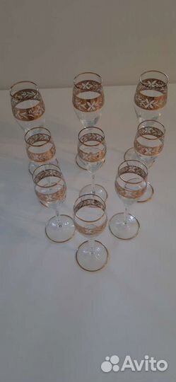 Фужеры богемия
