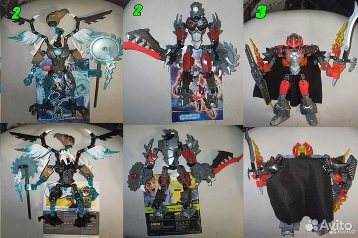 Lego hero factory и chima (на заказ)