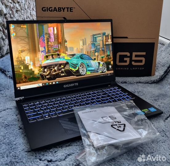 Игровой ноутбук Gigabyte i5/RTX4060/16/SSD