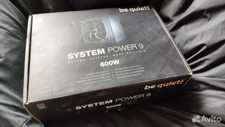 Блок питания Be Quiet System Power 600w