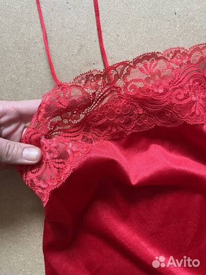 Винтажный бельевой топ