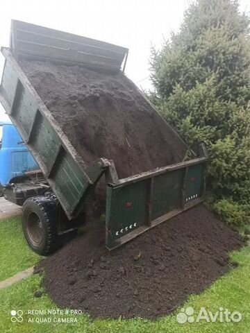 Чернозем отличный сыпец Навоз, 5т, в мешках 15т