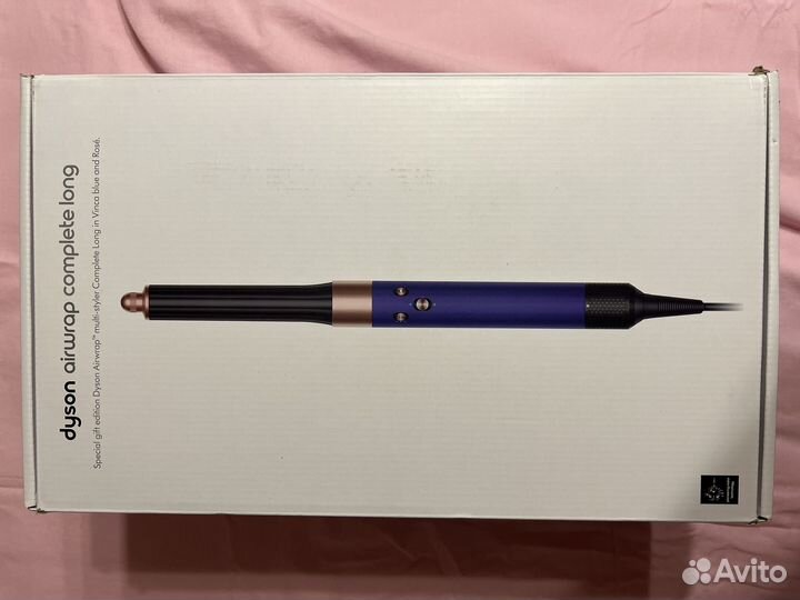 Стайлер dyson airwrap complete long hs05 blue