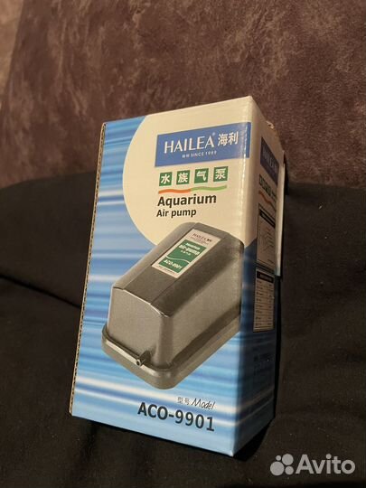 Компрессор Hailea ACO 9901 (для акв. 5 - 80 л