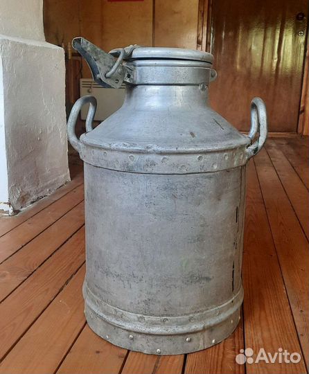 Фляга бидон алюминиевая 40л 50 х СССР