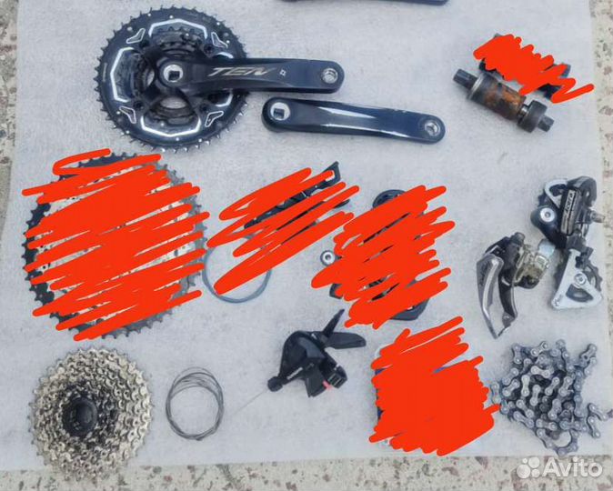 Трансмиссия велосипеда