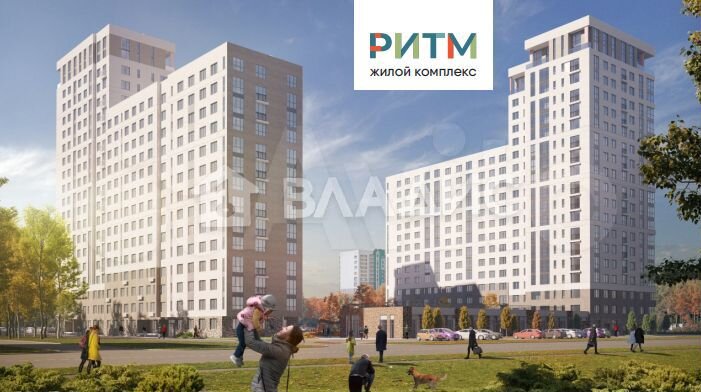 1-к. квартира, 40,7 м², 9/19 эт.