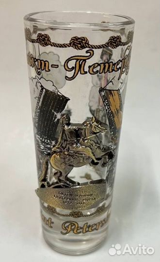 Стопка стекло+ металл