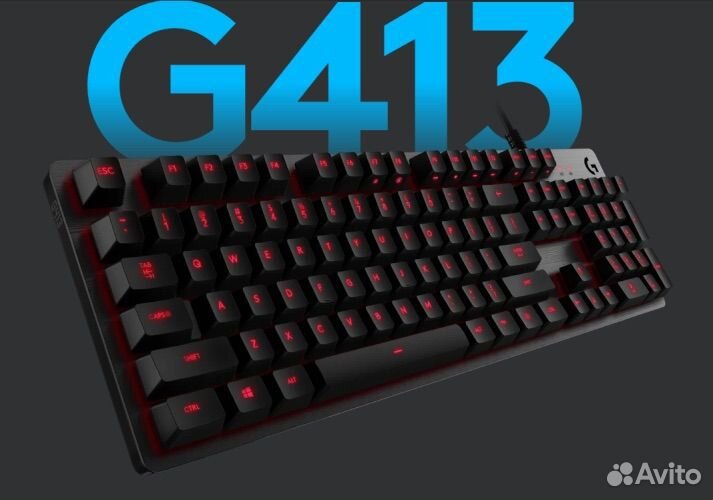 Игровая Клавиатура logitech g413 carbon