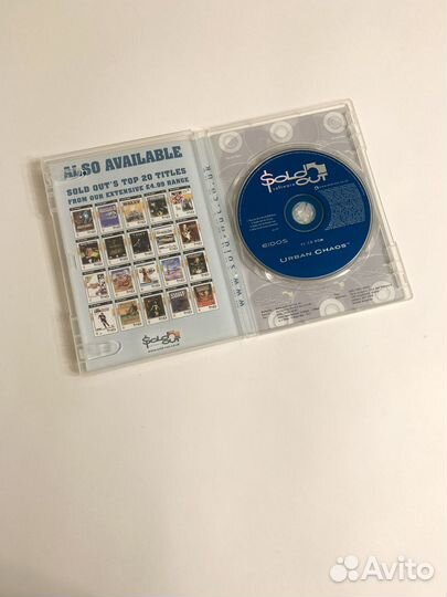 Urban Chaos зарубежная лицензия DVD-box