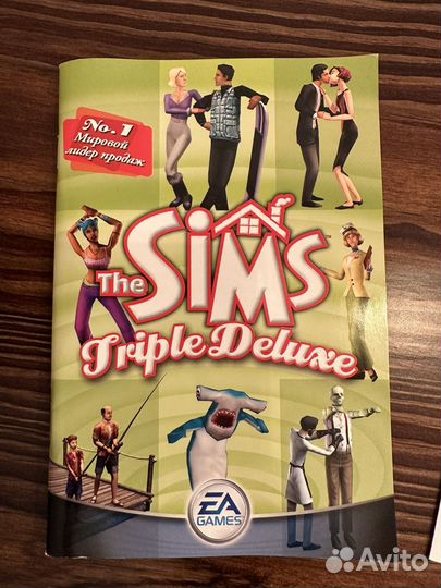 Игра Sims на диске для cd-rom раритет