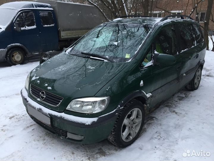 Opel Zafira 1.8 МТ, 2000, 238 000 км