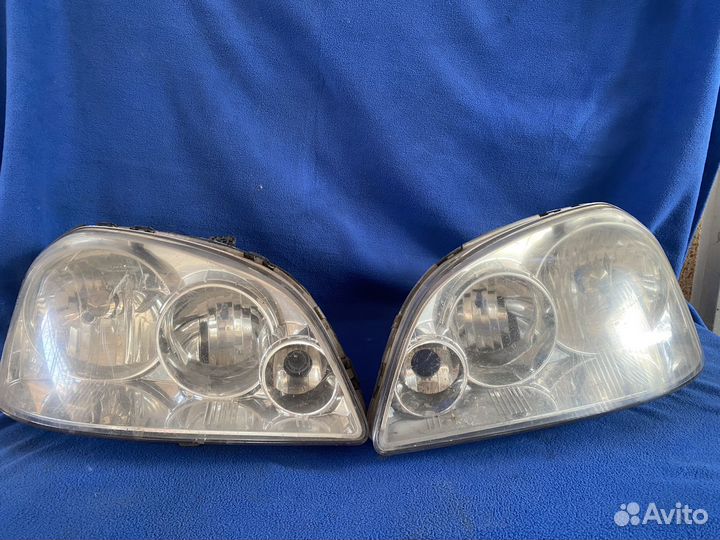 Передние фары chevrolet lacetti