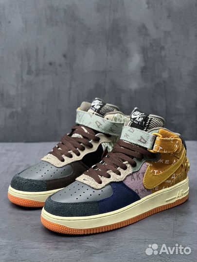 Кроссовки мужские Nike Air force 1 с мехом