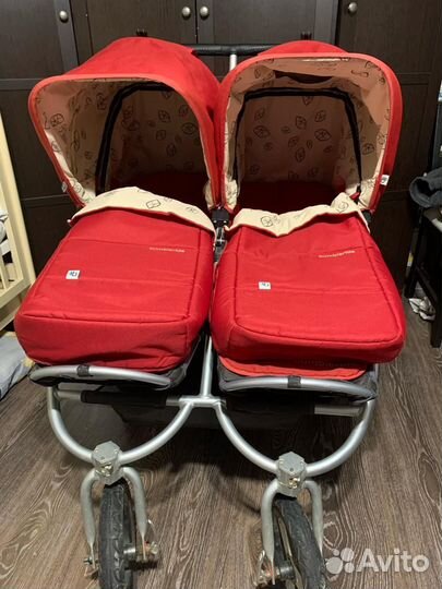 Коляска для двойни bumbleride indie twin