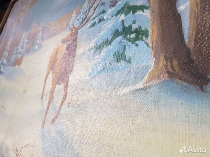 Картина маслом на холсте