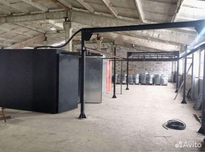 Печь полимеризации кп-1100, проходная