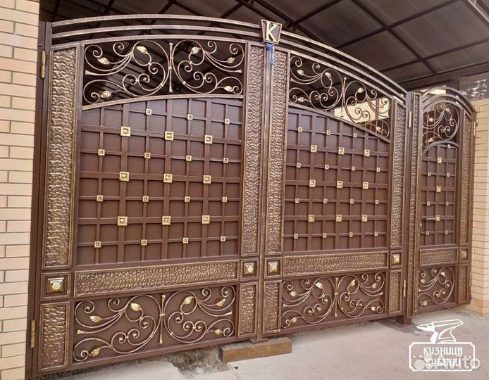 Кованые ворота
