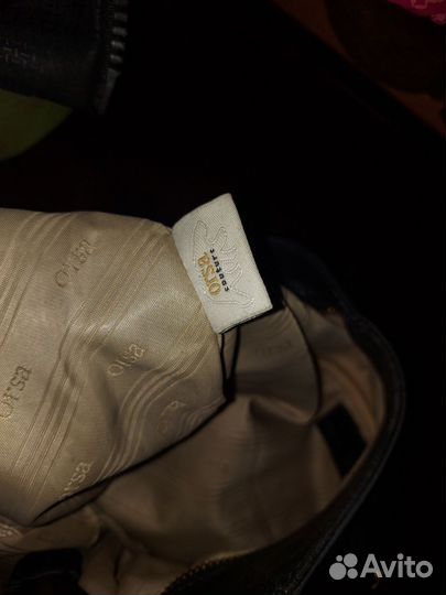 Сумка-мешок шопер натуральная кожа